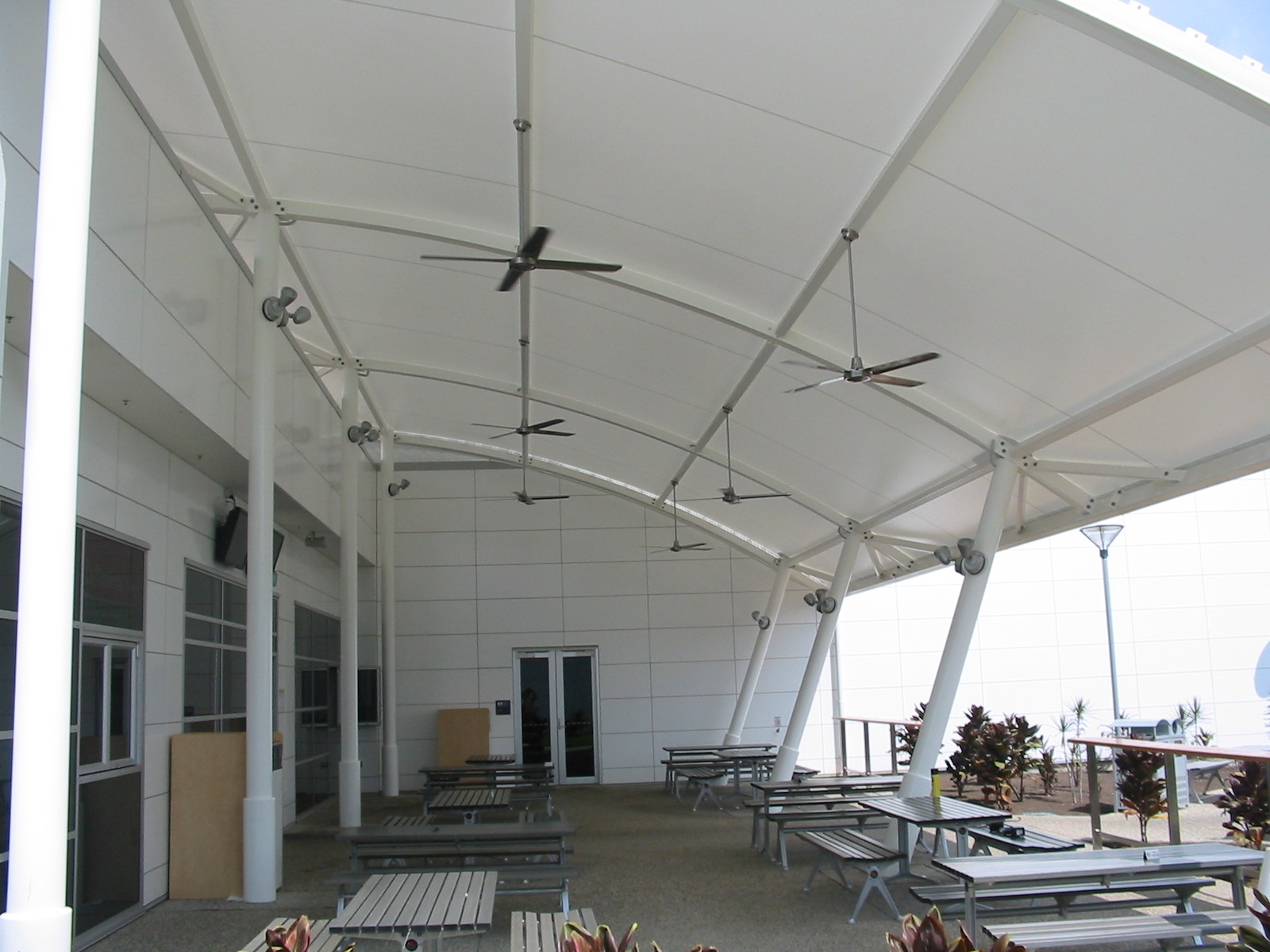 Cairns Airport Beer Garden Canopy