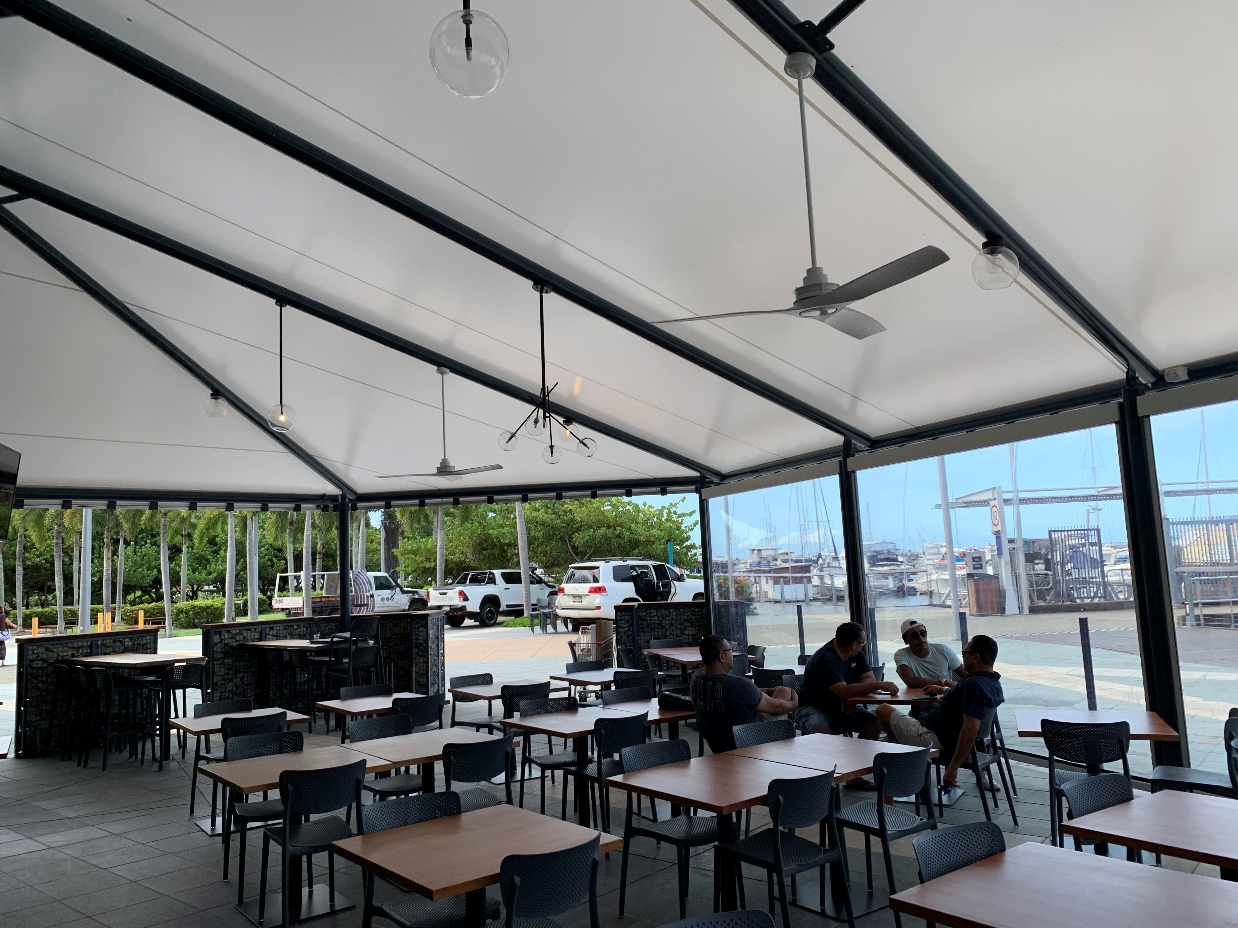 Blu Marlin Bistro, Cairns - Sail Structures